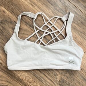 Lululemon x Soulcycle strappy sports bra